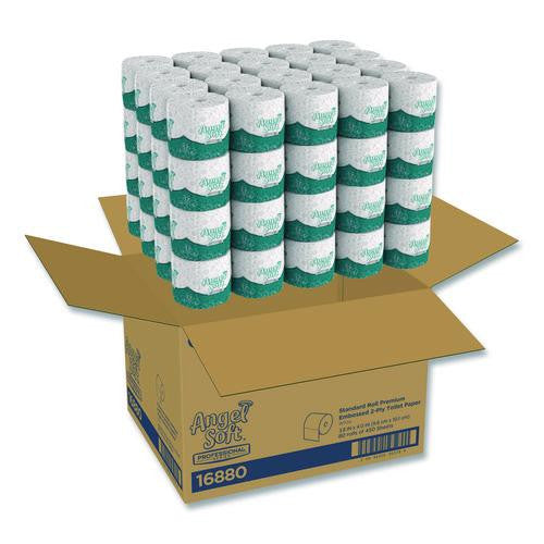 Angel Soft Professional Series Toilet Paper, 2-Ply, 80/Carton