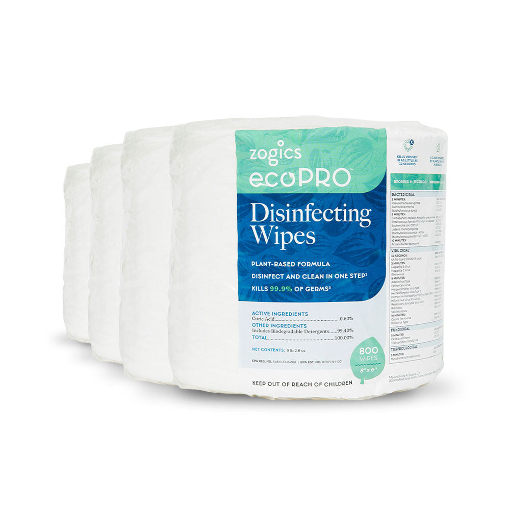Professional Biodegradable Disinfectant Wipes (4 rolls/case)
